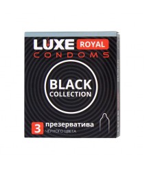 Презервативы LUXE ROYAL BLACK COLLECTION, 3 ШТ, артикул 11014
