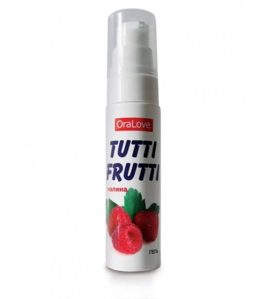 Лубрикант Tutti Frutti (малина), артикул 11357