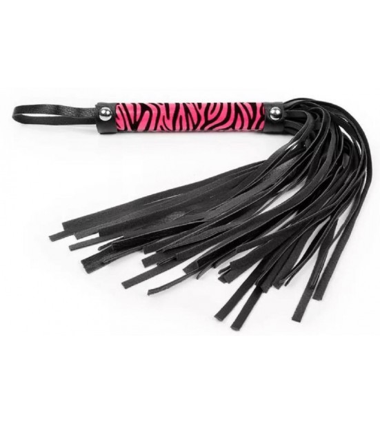 Плётка (черно-розовая), артикул 13403-1
