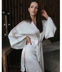 Халат-кимоно (белый), артикул 13391