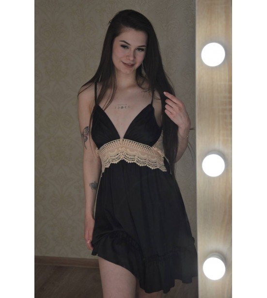 Пеньюар с кружевом, артикул 13177